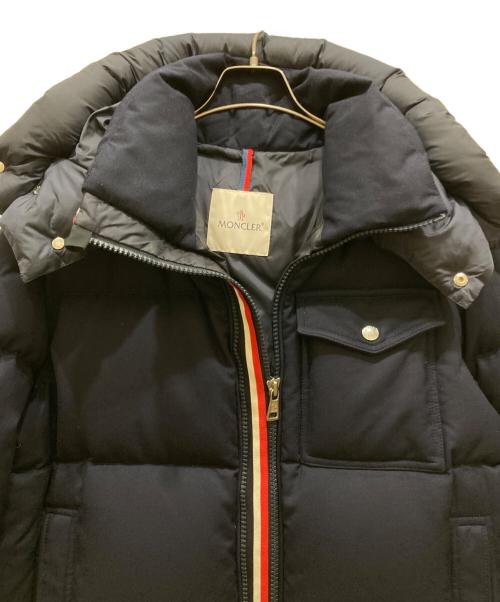 MONCLER（モンクレール）MONCLER (モンクレール) BRAZEAU GIUBBOTTO ダウンジャケット ネイビー サイズ:SIZE 2の古着・服飾アイテム