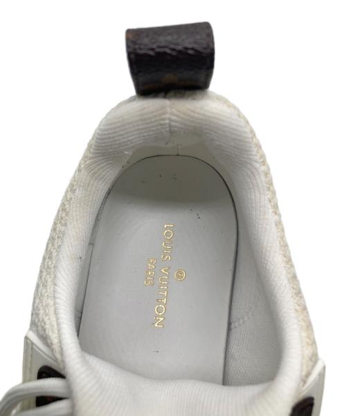 LOUIS VUITTON（ルイ ヴィトン）LOUIS VUITTON (ルイ ヴィトン) メッシュレースアップスニーカー アイボリー×ブラウン サイズ:SIZE 38の古着・服飾アイテム