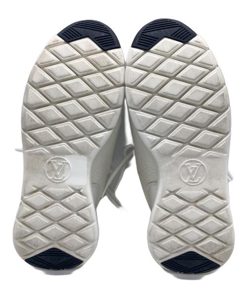 LOUIS VUITTON（ルイ ヴィトン）LOUIS VUITTON (ルイ ヴィトン) メッシュレースアップスニーカー アイボリー×ブラウン サイズ:SIZE 38の古着・服飾アイテム