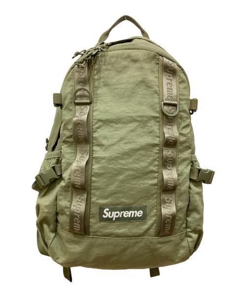 SUPREME（シュプリーム）Supreme (シュプリーム) Backpack カーキの古着・服飾アイテム