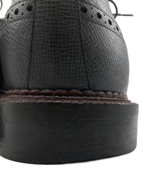 LOUIS VUITTON（ルイ ヴィトン）LOUIS VUITTON (ルイ ヴィトン) ウィングチップダービードレスシューズ ブラック サイズ:9　1/2の古着・服飾アイテム