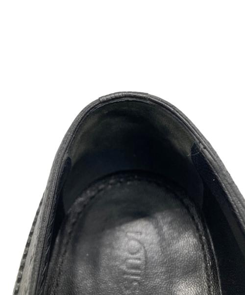 LOUIS VUITTON（ルイ ヴィトン）LOUIS VUITTON (ルイ ヴィトン) ウィングチップダービードレスシューズ ブラック サイズ:9　1/2の古着・服飾アイテム
