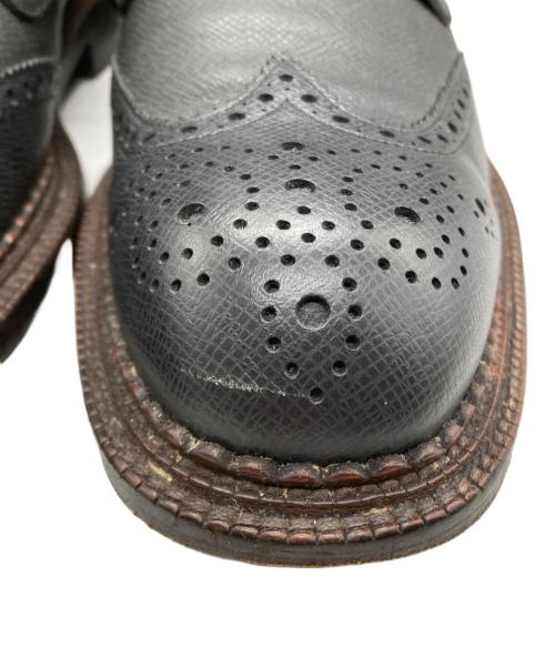 LOUIS VUITTON（ルイ ヴィトン）LOUIS VUITTON (ルイ ヴィトン) ウィングチップダービードレスシューズ ブラック サイズ:9　1/2の古着・服飾アイテム