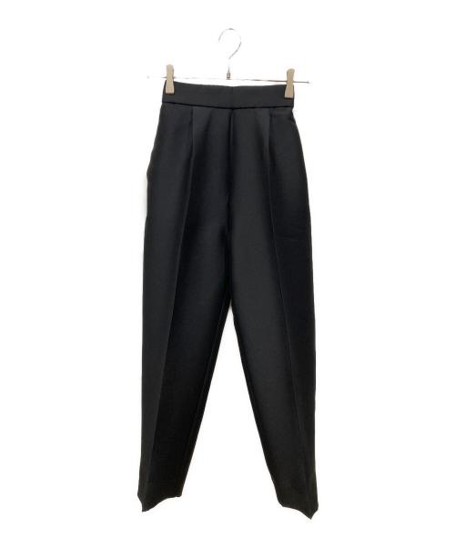 YORI（ヨリ）YORI (ヨリ) シルキードレスパンツ ブラック サイズ:SIZE 34の古着・服飾アイテム