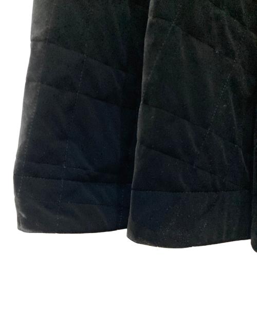 foufou（フーフー）foufou (フーフー) velvet quilting super flare skirt ブラック サイズ:SIZE 0の古着・服飾アイテム
