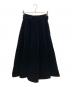 foufou (フーフー) velvet quilting super flare skirt ブラック サイズ:SIZE 0：8000円