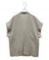 ANAYI (アナイ) カラミリネンライクフレンチスリーブ ジャケット グレー サイズ:SIZE 38：18000円