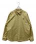 MAISON KITSUNE（メゾンキツネ）の古着「ボールドフォックスヘッドリラックスド シャツ」｜イエロー