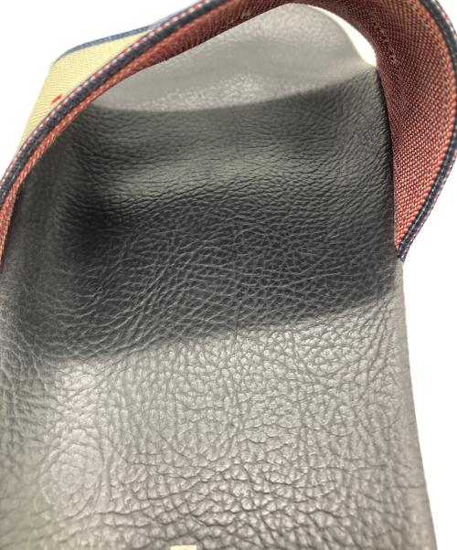 MARNI（マルニ）MARNI (マルニ) ジャガードロゴラバーサンダル ブラック サイズ:SIZE　43の古着・服飾アイテム