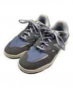 NEW BALANCEニューバランス）の古着「ローカットスニーカー」｜ネイビー