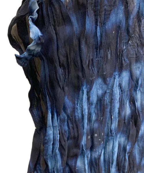 ISSEY MIYAKE me（イッセイ ミヤケ ミー）ISSEY MIYAKE ME (イッセイ ミヤケ ミー) ノースリーブワンピース ブルー サイズ:不明の古着・服飾アイテム