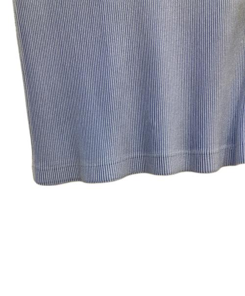 PLEATS PLEASE（プリーツプリーズ）PLEATS PLEASE (プリーツプリーズ) 半袖ブラウス スカイブルー サイズ:SIZE 3の古着・服飾アイテム