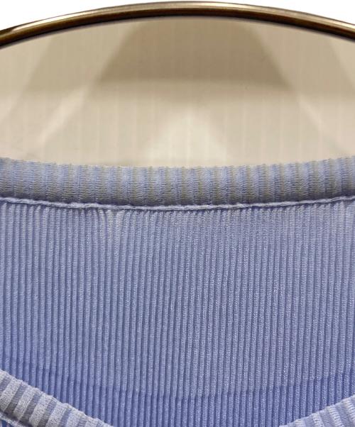 PLEATS PLEASE（プリーツプリーズ）PLEATS PLEASE (プリーツプリーズ) 半袖ブラウス スカイブルー サイズ:SIZE 3の古着・服飾アイテム