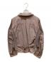 ISSEY MIYAKE ME (イッセイ ミヤケ ミー) カリフラワー切替ジャケット ベージュ サイズ:SIZE Free：15000円