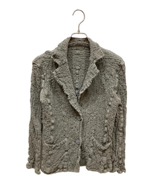 ISSEY MIYAKE me（イッセイ ミヤケ ミー）ISSEY MIYAKE me (イッセイ ミヤケ ミー) カリフラワージャケット グレー サイズ:不明の古着・服飾アイテム