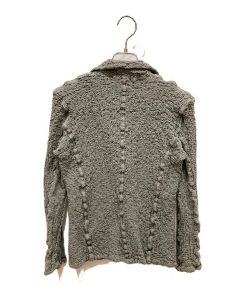 ISSEY MIYAKE me（イッセイ ミヤケ ミー）ISSEY MIYAKE me (イッセイ ミヤケ ミー) カリフラワージャケット グレー サイズ:不明の古着・服飾アイテム
