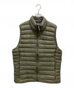 Patagoniaパタゴニア）の古着「ダウンベスト」｜カーキ