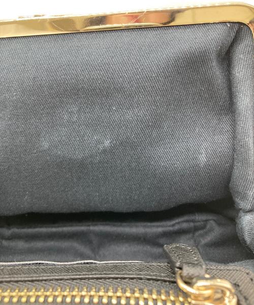 Vivienne Westwood（ヴィヴィアンウエストウッド）Vivienne Westwood (ヴィヴィアンウエストウッド) GRANNY FRAME PURSE ブラックの古着・服飾アイテム