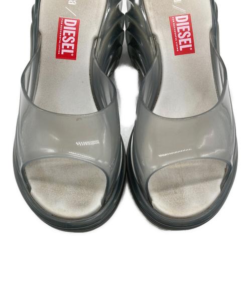 DIESEL（ディーゼル）DIESEL (ディーゼル) melissa (メリッサ) QUANTUM PLATFORM グリア サイズ:SIZE 24の古着・服飾アイテム