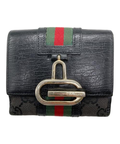 GUCCI（グッチ）GUCCI (グッチ) 財布 ブラックの古着・服飾アイテム