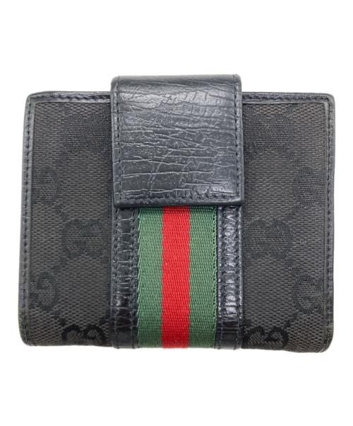 GUCCI（グッチ）GUCCI (グッチ) 財布 ブラックの古着・服飾アイテム