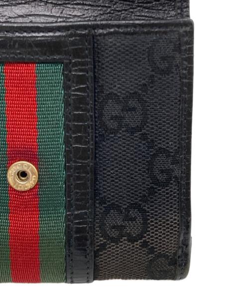 GUCCI（グッチ）GUCCI (グッチ) 財布 ブラックの古着・服飾アイテム