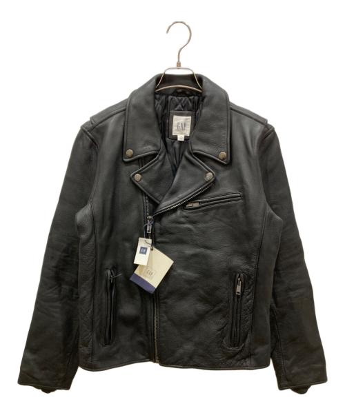 GAP（ギャップ）GAP (ギャップ) ダブルライダースジャケット ブラック サイズ:SIZE Sの古着・服飾アイテム