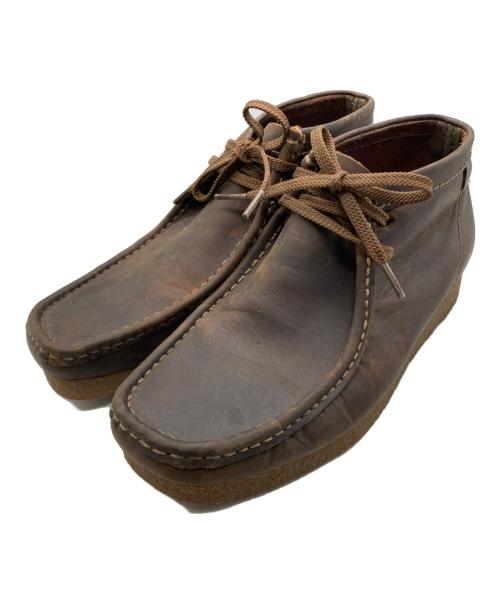 CLARKS（クラークス）CLARKS (クラークス) モカシンシューズ ブラウン サイズ:UK 7の古着・服飾アイテム