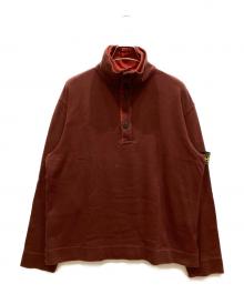 STONE ISLAND（ストーンアイランド）の古着「00AW ハイネックコットンニット」｜ブラウン