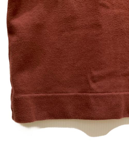 STONE ISLAND（ストーンアイランド）STONE ISLAND (ストーンアイランド) 00AW ハイネックコットンニット ブラウン サイズ:SIZE Mの古着・服飾アイテム