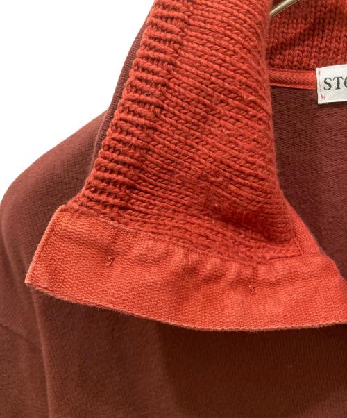 STONE ISLAND（ストーンアイランド）STONE ISLAND (ストーンアイランド) 00AW ハイネックコットンニット ブラウン サイズ:SIZE Mの古着・服飾アイテム