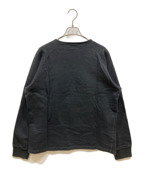 STONE ISLAND（ストーンアイランド）STONE ISLAND (ストーンアイランド) クルーネックスウェット ブラック サイズ:SIZE XLの古着・服飾アイテム