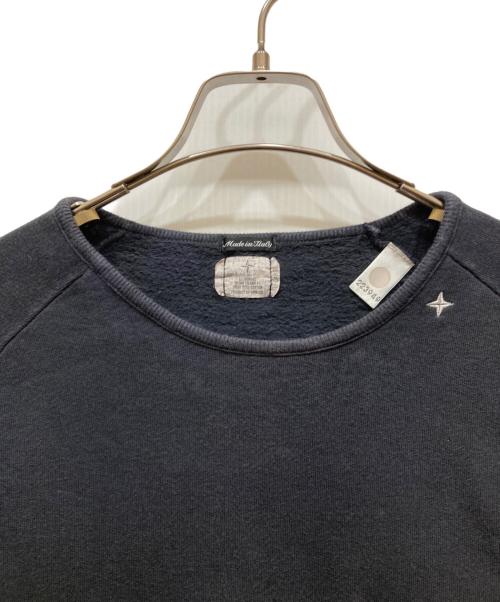 STONE ISLAND（ストーンアイランド）STONE ISLAND (ストーンアイランド) クルーネックスウェット ブラック サイズ:SIZE XLの古着・服飾アイテム