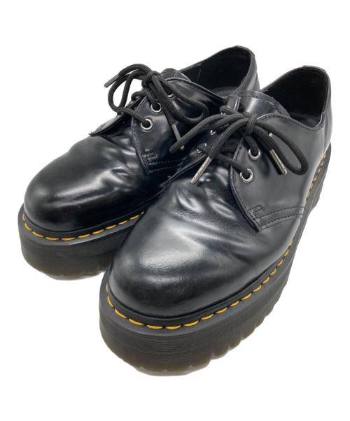 Dr.Martens（ドクターマーチン）Dr.Martens (ドクターマーチン) 1461QUAD 3ホールシューズ ブラック サイズ:SIZE 26.5cmの古着・服飾アイテム