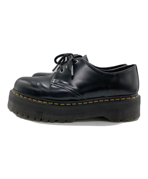 Dr.Martens（ドクターマーチン）Dr.Martens (ドクターマーチン) 1461QUAD 3ホールシューズ ブラック サイズ:SIZE 26.5cmの古着・服飾アイテム