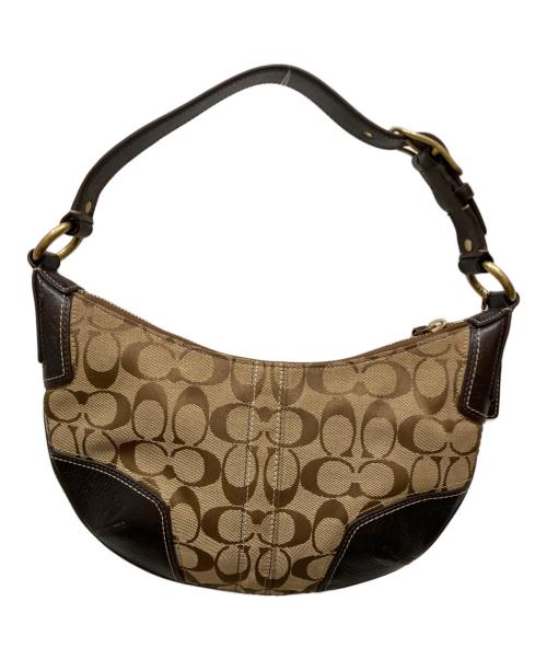 COACH（コーチ）COACH (コーチ) ハンドバッグ ブラウンの古着・服飾アイテム