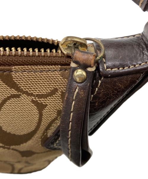 COACH（コーチ）COACH (コーチ) ハンドバッグ ブラウンの古着・服飾アイテム