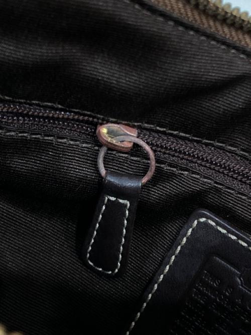 COACH（コーチ）COACH (コーチ) ハンドバッグ ブラウンの古着・服飾アイテム