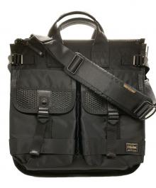 PORTER（ポーター）の古着「HELMET TOTE BAG」｜ブラック