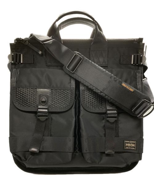 PORTER（ポーター）PORTER (ポーター) HELMET TOTE BAG ブラックの古着・服飾アイテム