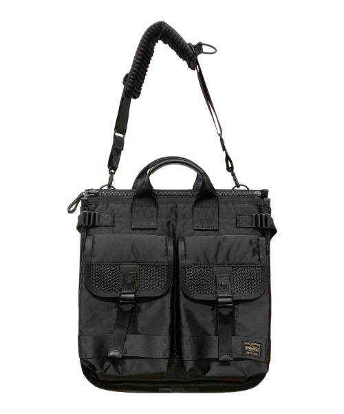 PORTER（ポーター）PORTER (ポーター) HELMET TOTE BAG ブラックの古着・服飾アイテム