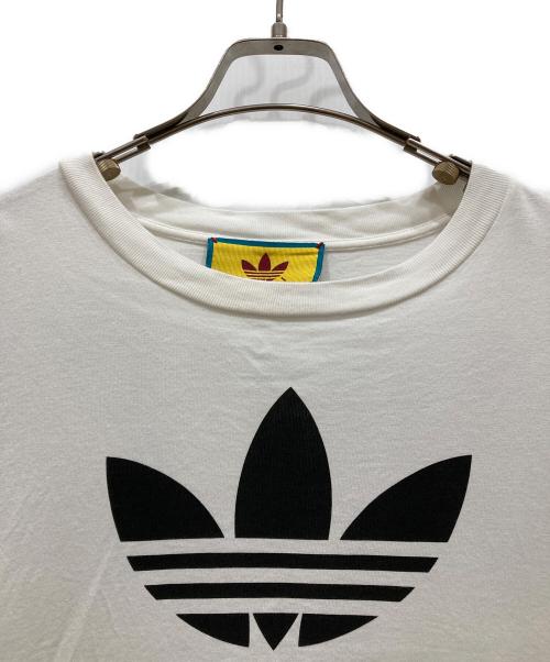 GUCCI（グッチ）GUCCI (グッチ) adidas (アディダス) カットソーワンピース ホワイト サイズ:SIZE Mの古着・服飾アイテム