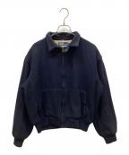 POLO RALPH LAURENポロ・ラルフローレン）の古着「ウールスイングトップ」｜ネイビー