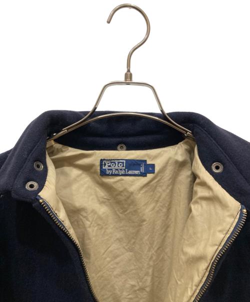 POLO RALPH LAUREN（ポロ・ラルフローレン）POLO RALPH LAUREN (ポロ・ラルフローレン) ウールスイングトップ ネイビー サイズ:SIZE Lの古着・服飾アイテム