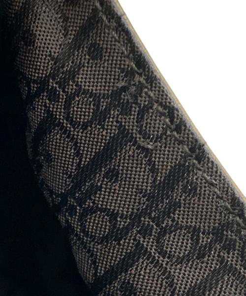 Christian Dior（クリスチャン ディオール）Christian Dior (クリスチャン ディオール) ガウチョレザーショルダーバッグ オリーブの古着・服飾アイテム
