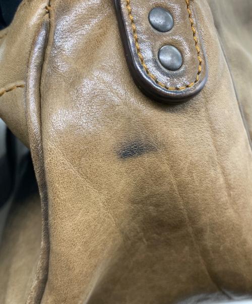 Christian Dior（クリスチャン ディオール）Christian Dior (クリスチャン ディオール) ガウチョレザーショルダーバッグ オリーブの古着・服飾アイテム