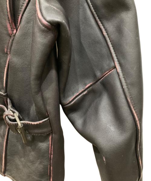 HARLEY-DAVIDSON（ハーレーダビッドソン）HARLEY-DAVIDSON (ハーレーダビッドソン) 背面エンボスレザージャケット ブラウン サイズ:SIZE Lの古着・服飾アイテム