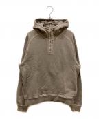 C.P COMPANYシーピーカンパニー）の古着「ハーフジップパーカー」｜グレー