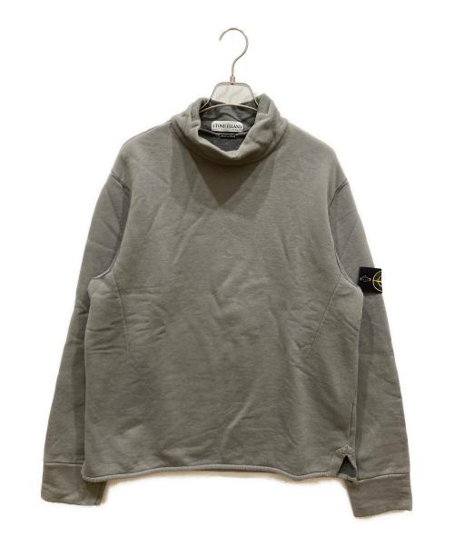 STONE ISLAND（ストーンアイランド）STONE ISLAND (ストーンアイランド) 01AW ハイネックスウェット グレー サイズ:SIZE Mの古着・服飾アイテム