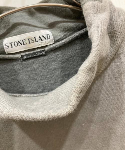 STONE ISLAND（ストーンアイランド）STONE ISLAND (ストーンアイランド) 01AW ハイネックスウェット グレー サイズ:SIZE Mの古着・服飾アイテム